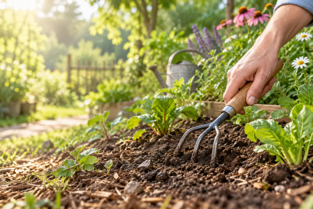 Griffe de jardinage : travaillez la terre sans abîmer les racines