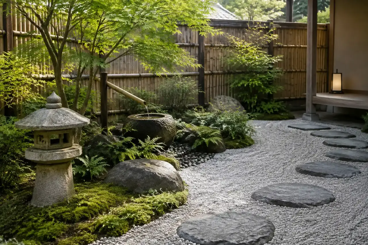 Décoration pour jardin japonais : composez un espace sobre, structuré et apaisant