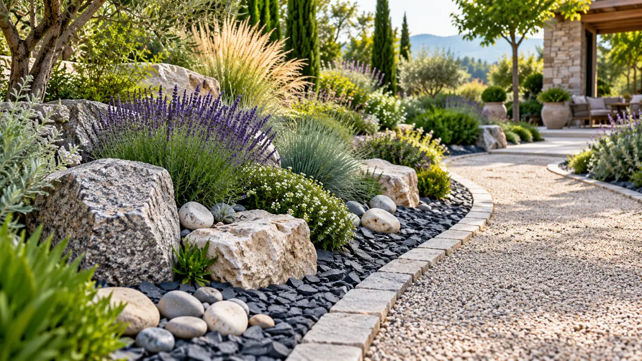 Pierre de décoration jardin : du massif à l’allée, choisir sans se tromper de roche